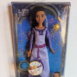 NWT Disney Wish Film Singing Asha Roses Doll Star Mattel Holiday Christmas Gift